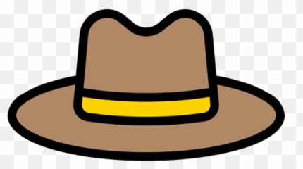 Hat Icon Of Colored Outline Style - Available In Svg Png Cowboy Hat Emoji,Cowboy Hat Emoji
