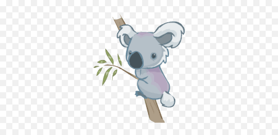 Tweenkoala On Scratch - Koala Cartoon Gif Transparent Emoji,Koala Emoji Png