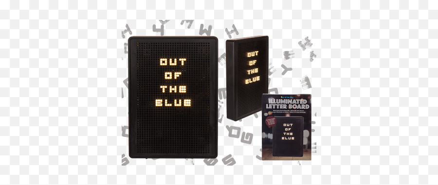 Light Up Letter Message Board Display Glowing Letters 200 Black Light Box Xmas Ebay - Letter Board Emoji,Emoji Push Pins