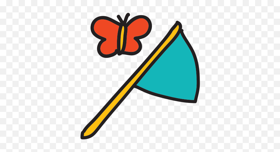 Butterfly Net Icon - Free Download Png And Vector Clip Art Emoji,Free Butterfly Emoji