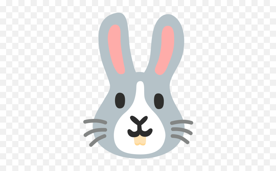 Rabbit Face Emoji - Carita De Un Conejo,Easter Bunny Emoji