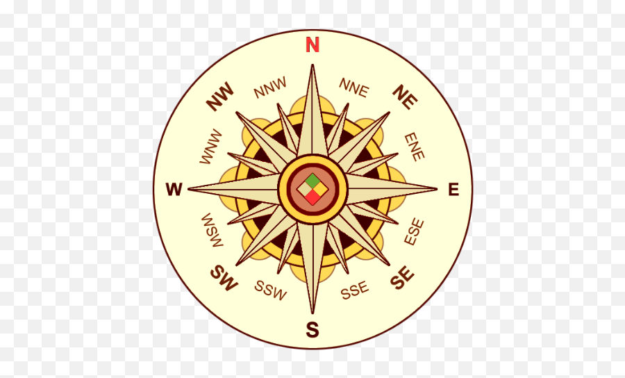 Vastu Compass - Rosa Dei Venti Maori Emoji,Compass Emoji