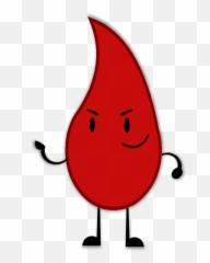 Blood Drop 1 Pngblood Drop Png - Bfdi Blood Drop Emoji,Blood Drop Emoji