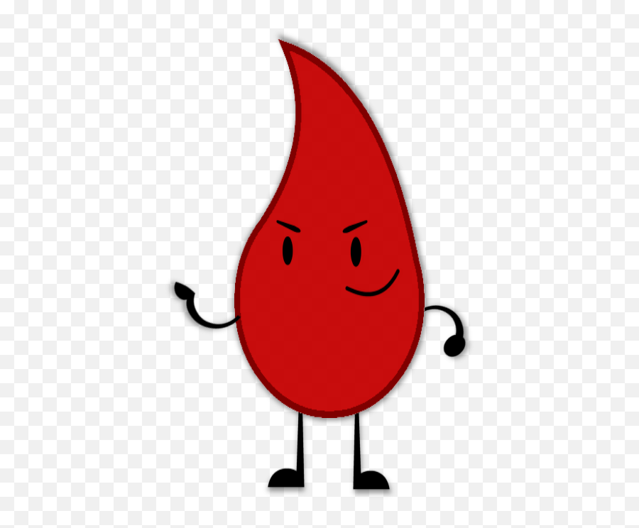 Blood Drop 1 Pngblood Drop Png - Bfdi Blood Drop Emoji,Blood Drop Emoji