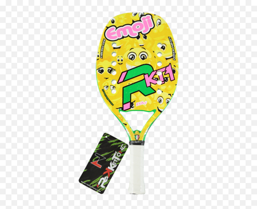 Beach Tennis Racket Rakkettone Emoji 2018 - Tennis Racket,Beach Emoji