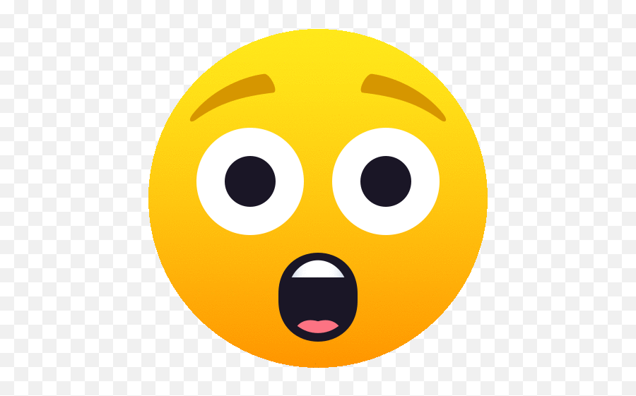 Astonished Face People Gif - Happy Emoji,Disbelief Emoji