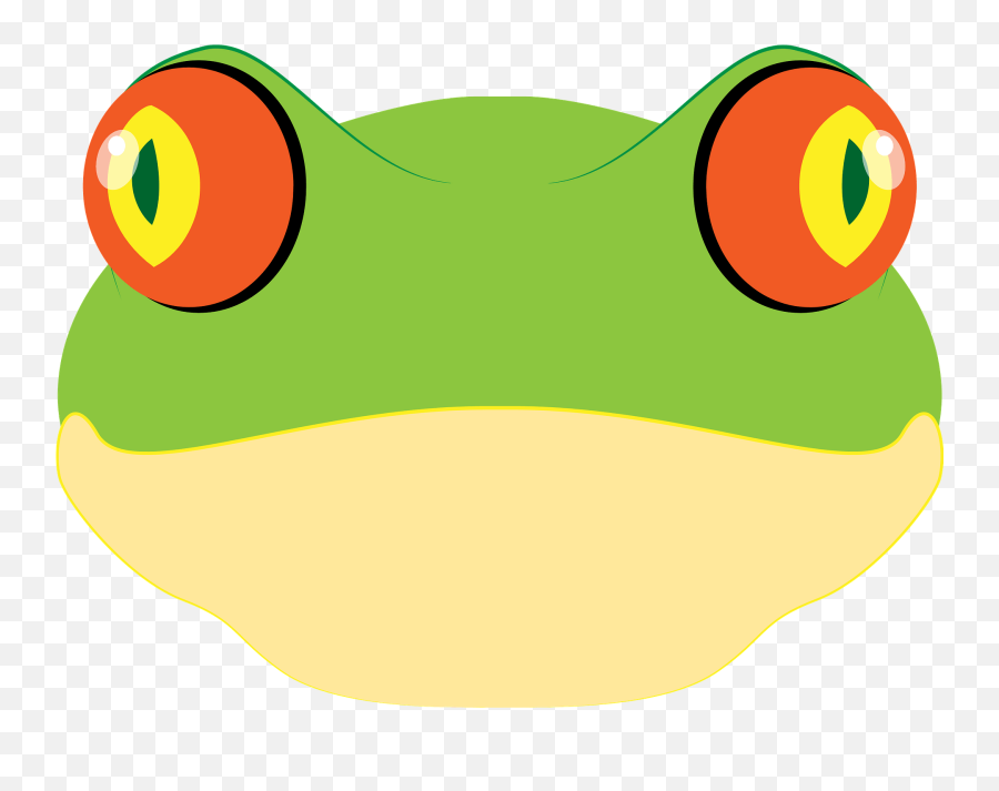 Tree Frog Face Clipart Free Download Transparent Png - True Frog Emoji,Frog Face Emoji