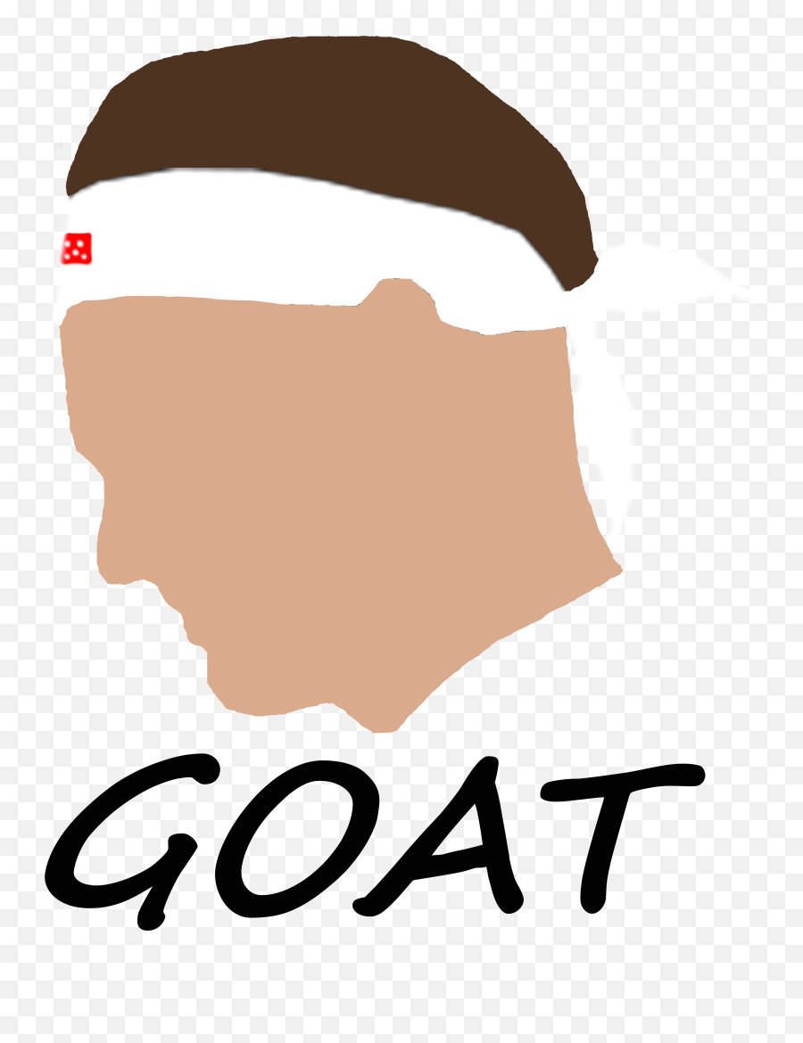 Roger Federer Goat Poster Emoji,Federer Emoji