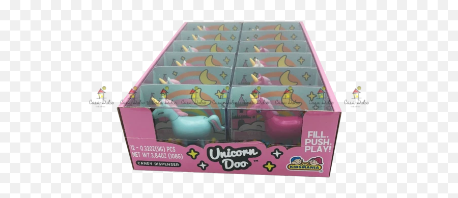Kidsmania - Unicorn Doo 12ct Educational Toy Emoji,House Candy House Emoji