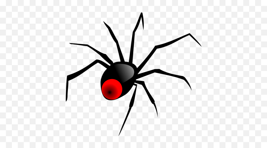 Redback Spider Png Svg Clip Art For - Transparent Black Widow Spider Clipart Emoji,Black Widow Emoji