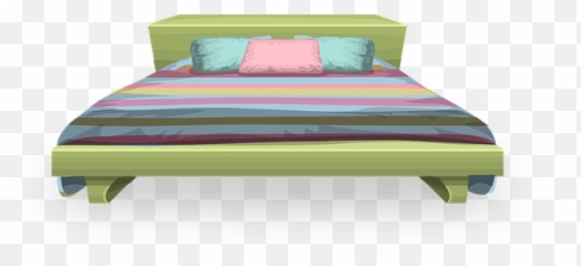 Free Asleep Sleep Vectors - Bedroom Clipart Png Emoji