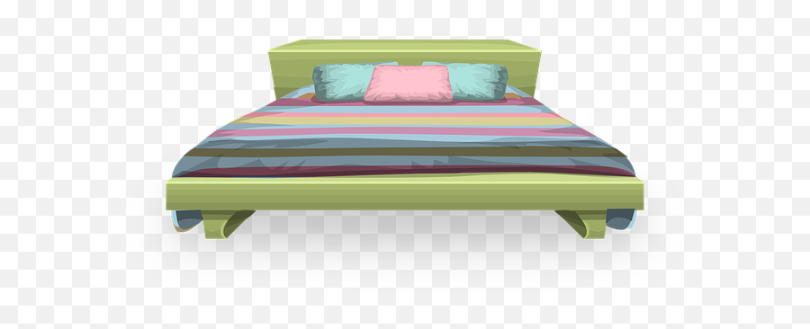 Free Asleep Sleep Vectors - Bedroom Bed Clipart Png Emoji,Emoji Bed