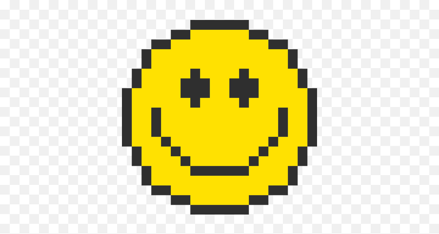 Pixelated Smiley Face Graphic - Emoji Spreadsheet Pixel Art,Mask Emoji