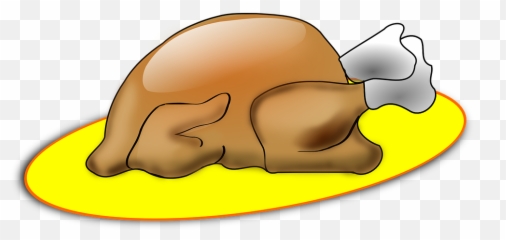 Free Roast Food Vectors - Gambar Animasi Daging Ayam Emoji,Turkey Emoji