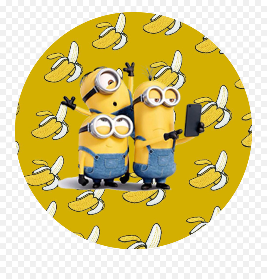 Minion Bananas - Minions Round Emoji,Minion Emoji App