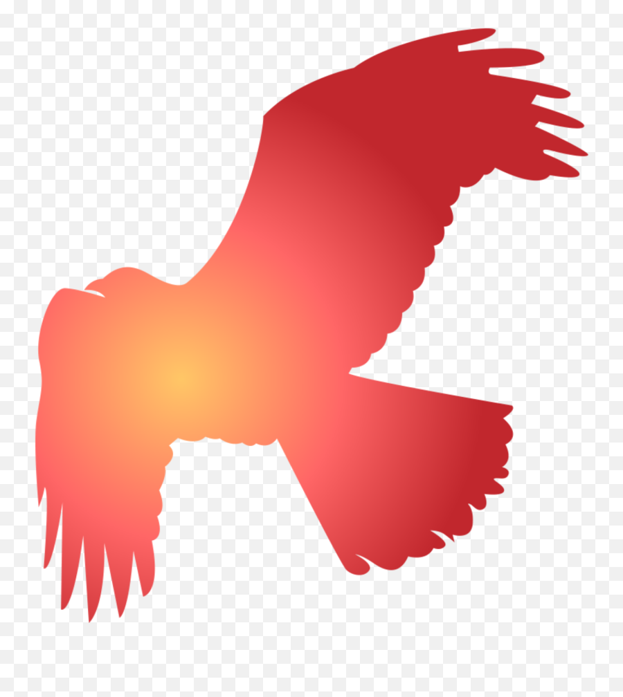 Ftestickers Bird Eagle Hawk Silhouette - Illustration Emoji,Sunset Bird Emoji