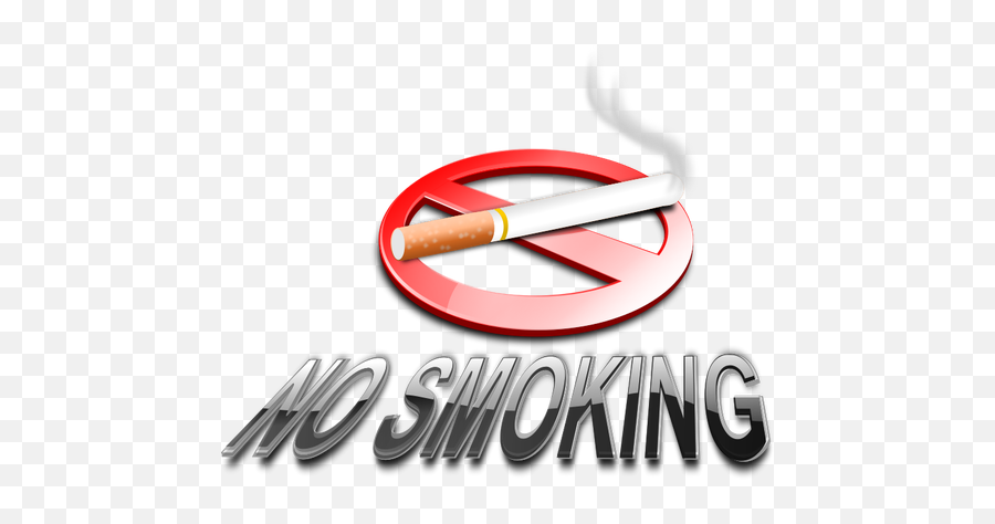 3d No Smoking Sign Vector Clip Art - Symbols For No Smoking Emoji,Cigar Smoking Emoji