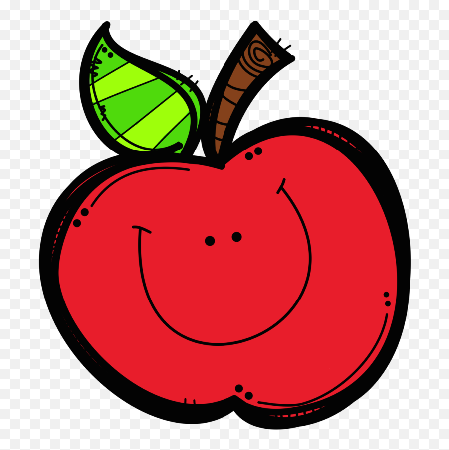 Teacher Apple Clipart 3 - Melonheadz Apple Clipart Emoji,Teacher Emoji Png