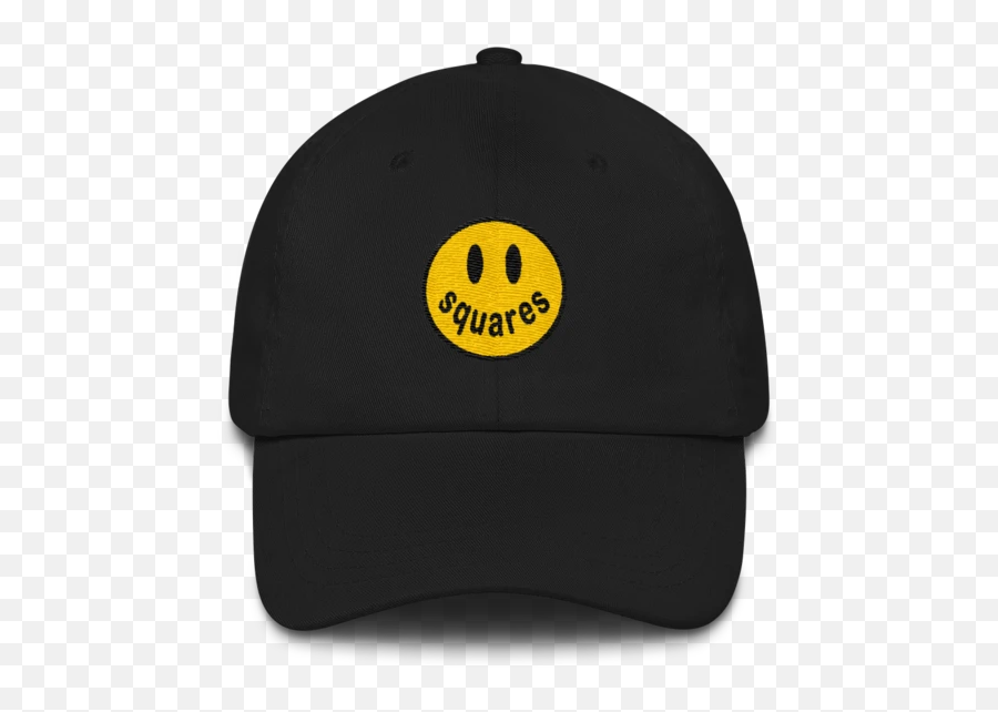 Squares Smiley - Baseball Cap Emoji,Hat Emoticon