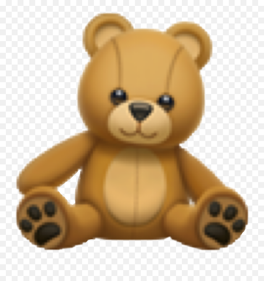 Emoji Teddy Teddybear Spielzeug - Teddy Bear Emoji Png,Brown Baby Emoji