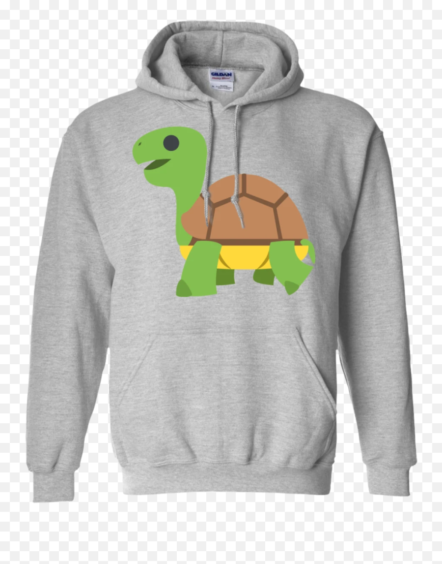 Turtle Emoji Hoodie - Hoodie Left Chest Logo,Turtle Emoji
