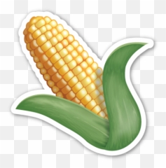 Ear Of Maize - Corn Emoji Png,Melon Emoji