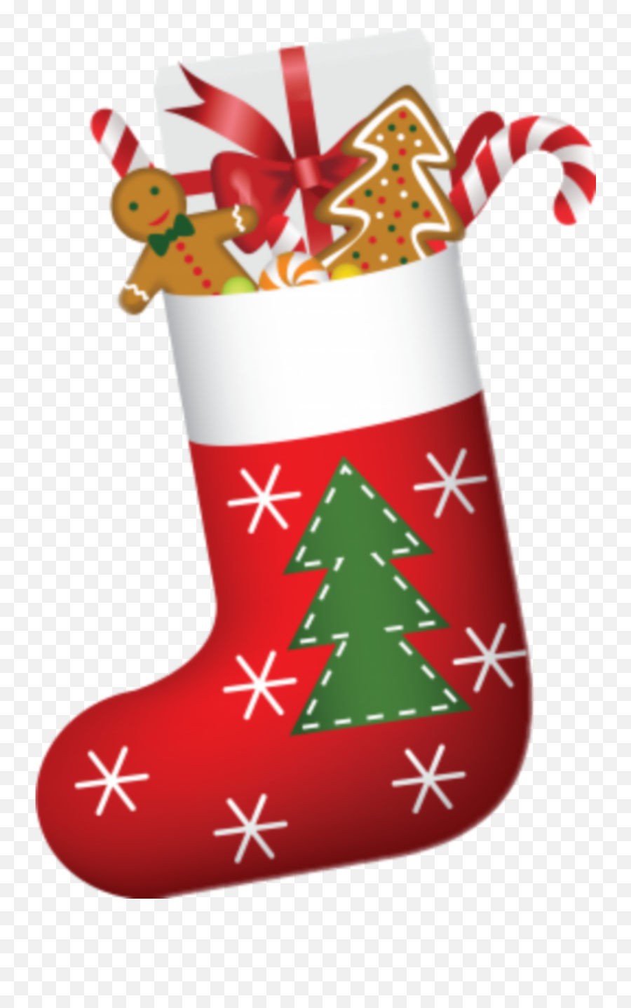 Christmas Stocking - Christmas Stocking Clipart Emoji,Christmas Stocking Emoji