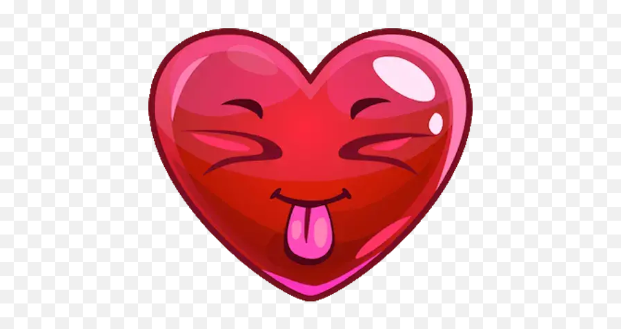 Heart Emoji Stickers For Whatsapp - Heart Emoji Smiley,Love Emoji For Whatsapp