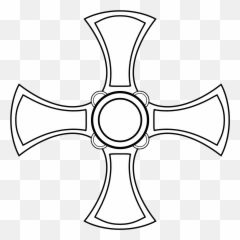 Free Jesus On Cross Black And White - Emoji