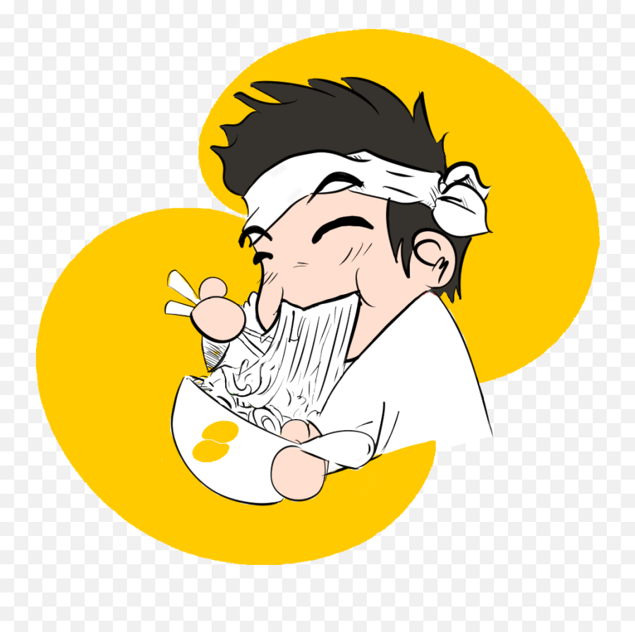 Rice Clipart Ramen Rice Ramen Transparent Free For Download - Eating Ramen Transparent Background Emoji,Rice Emoji