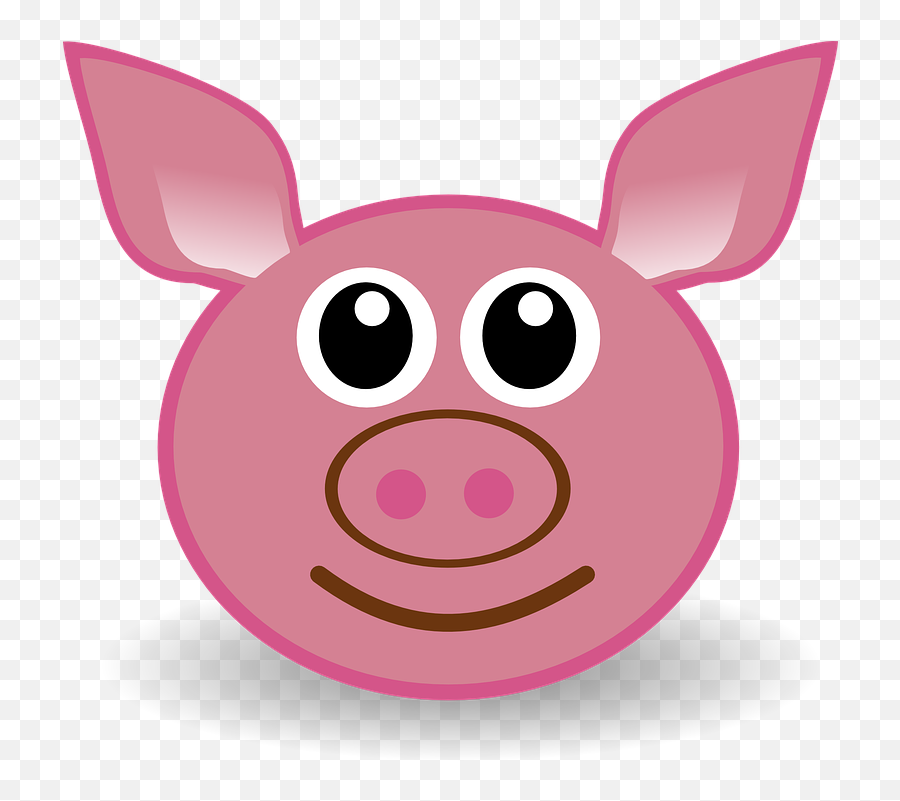 Free Pork Pig Illustrations - Pig Face Cut Out Emoji,Eye Roll Emoji