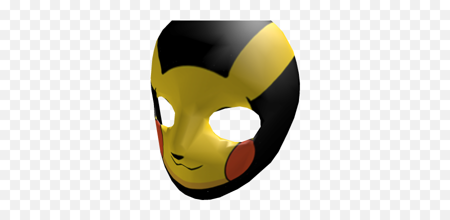Pikachu Mask - Roblox Mask Emoji,Pikachu Emoticon