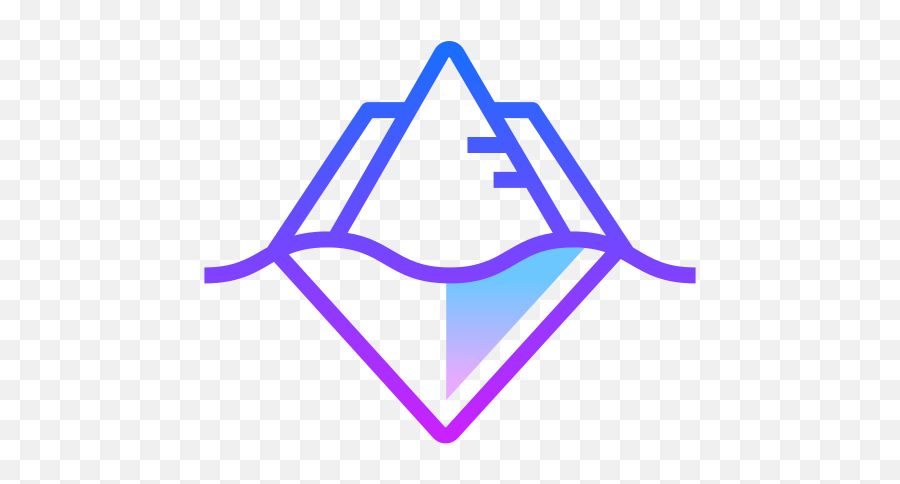 Iceberg Icon - Clip Art Emoji,Iceberg Emoji