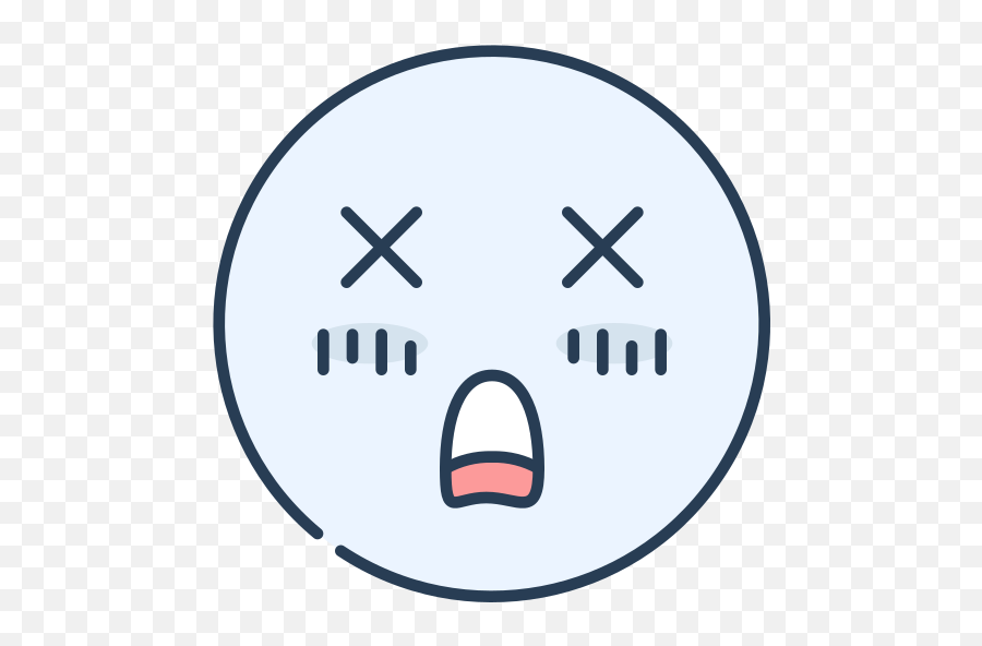 Dead Emoji Emotion Emotional Face Free Icon Of Emoji - Hilton Digital Check In Logo,Dead Emoji Png