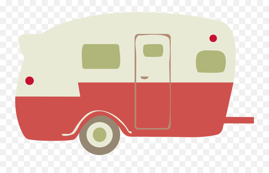 Camper Clipart Girly Camper Girly - Camper Clipart Png Emoji,Camping Trailer Emoji