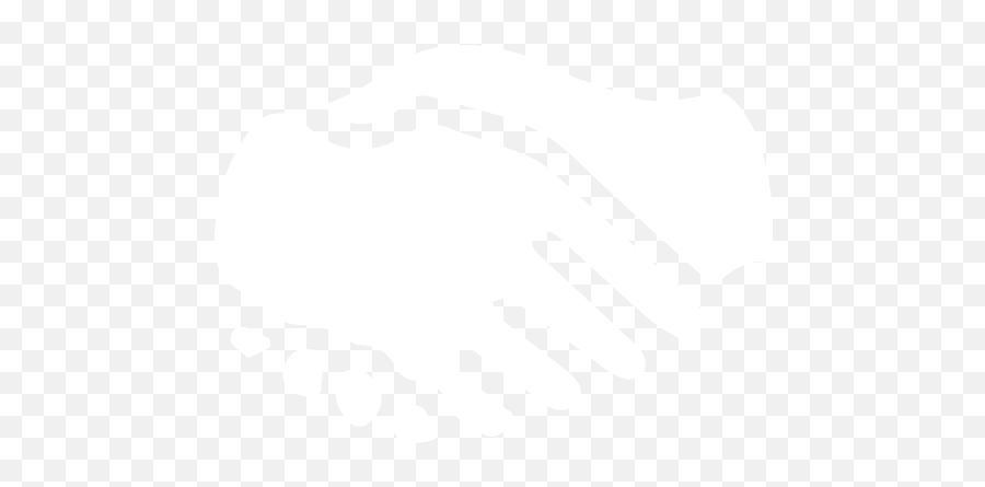 White Handshake 2 Icon - Hand Shake Icon White Png Emoji,Handshake Emoticon