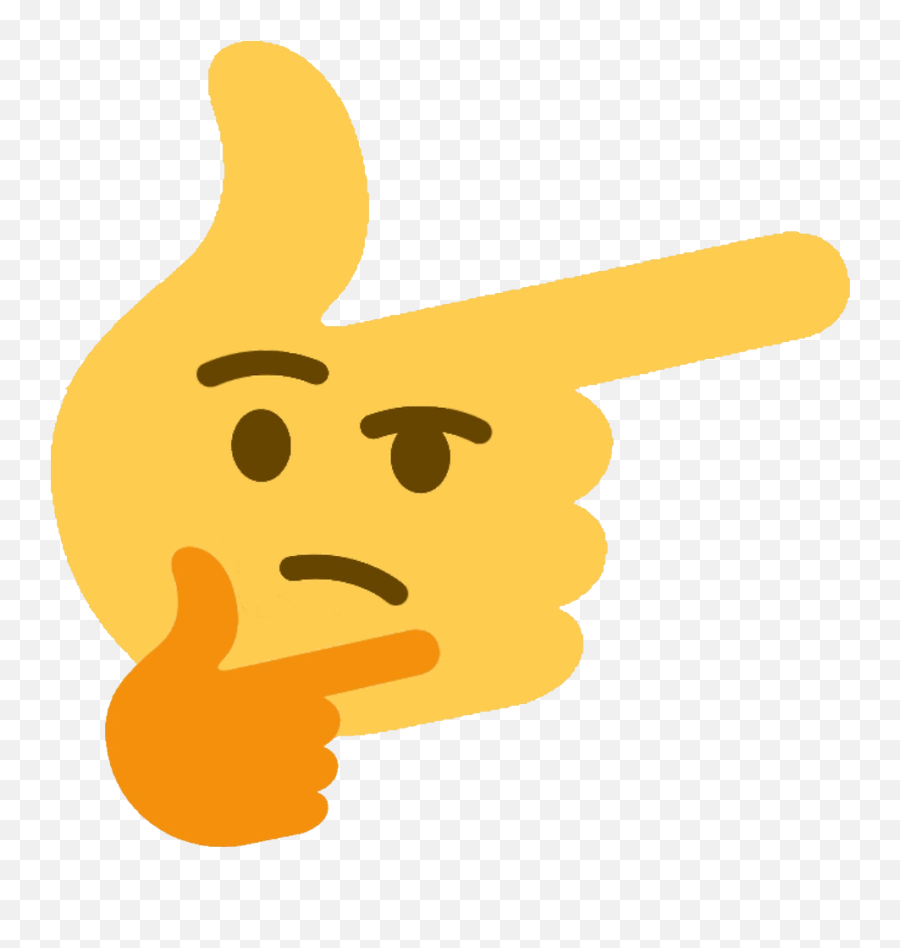 Outil - Thinking Emoji Meme,Thinking Emoji Png