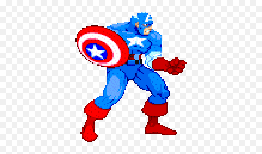Captain America - Marvel Vs Capcom Captain America Emoji,Captain America Emoji