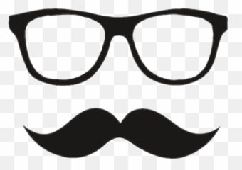 Glass Glasses Eyeglass Image - And Mustache Drawing Emoji