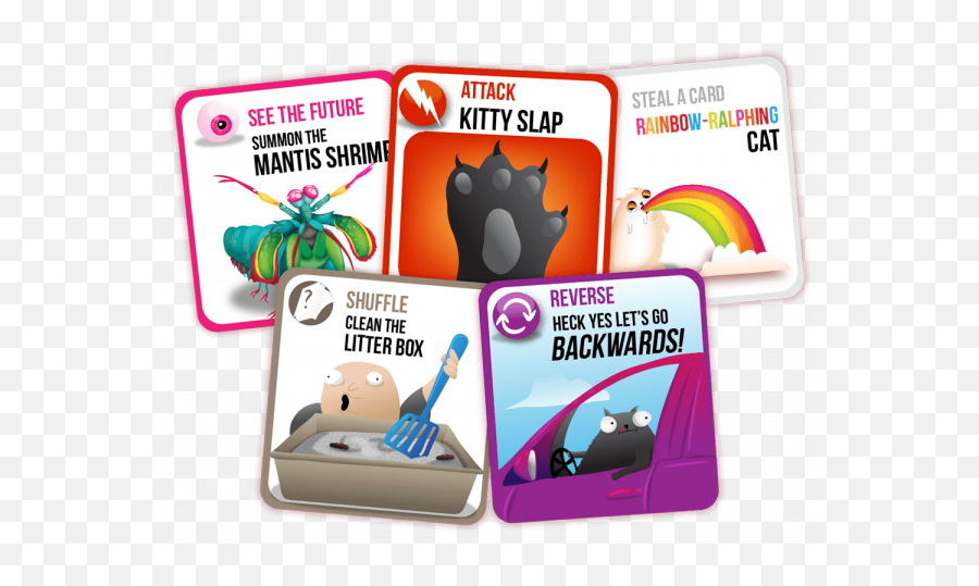 Exploding Kittens Card Game On Mobile Should You Play It - Exploding Kittens Special Cards Emoji,Sigh Of Relief Emoji