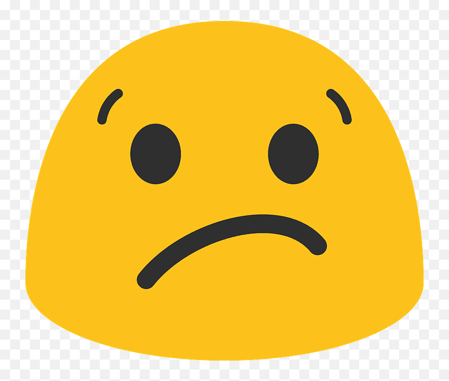 Confused Face Emoji Clipart - Android Confused Emoji,Confused Emoji Transparent