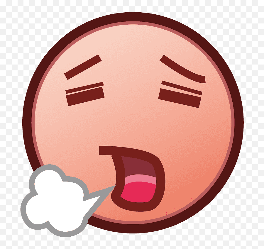 Relieved Face Emoji Clipart Free Download Transparent Png - Your Mouth,Pensive Face Emoji