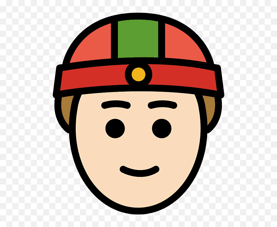 Person With Skullcap Emoji Clipart Free Download - Emoji,Red Eye Emoji