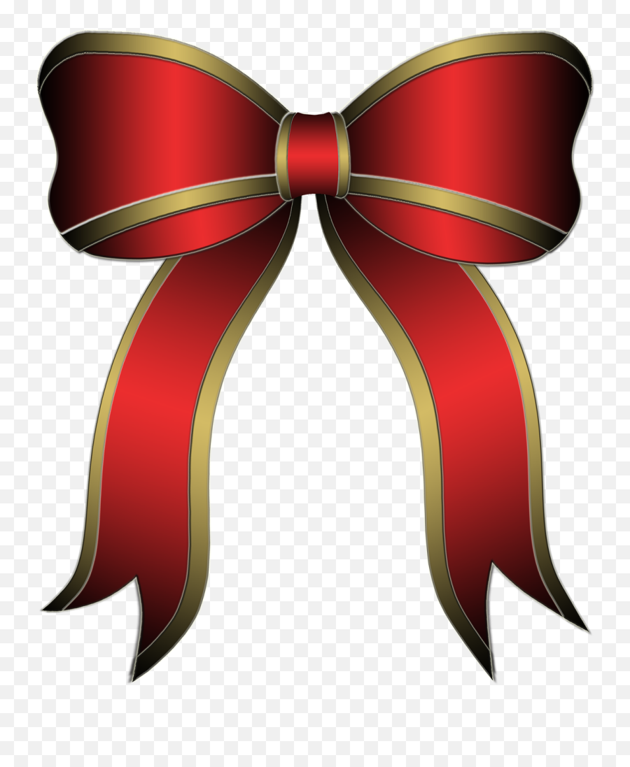 Red Bow Holiday Bow Bow Gift Ribbon - Transparent Holiday Bow Png Emoji,Fire Hydrant Emoji