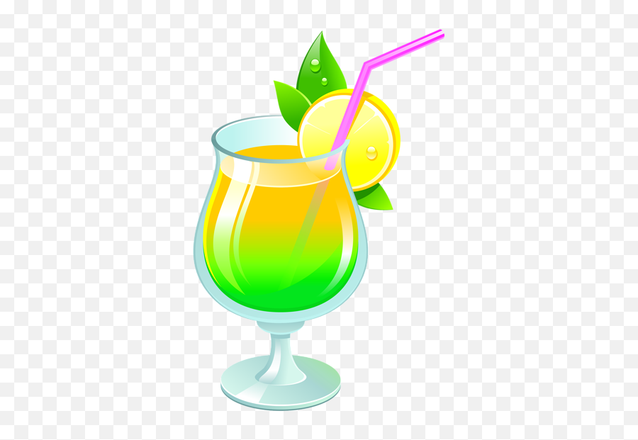 Picture - Clipart Cocktail Emoji,Tropical Drink Emoji