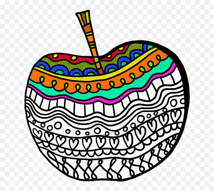 Free Apple Fruit Vectors - Abstract Apple Emoji,Eh Emoticon