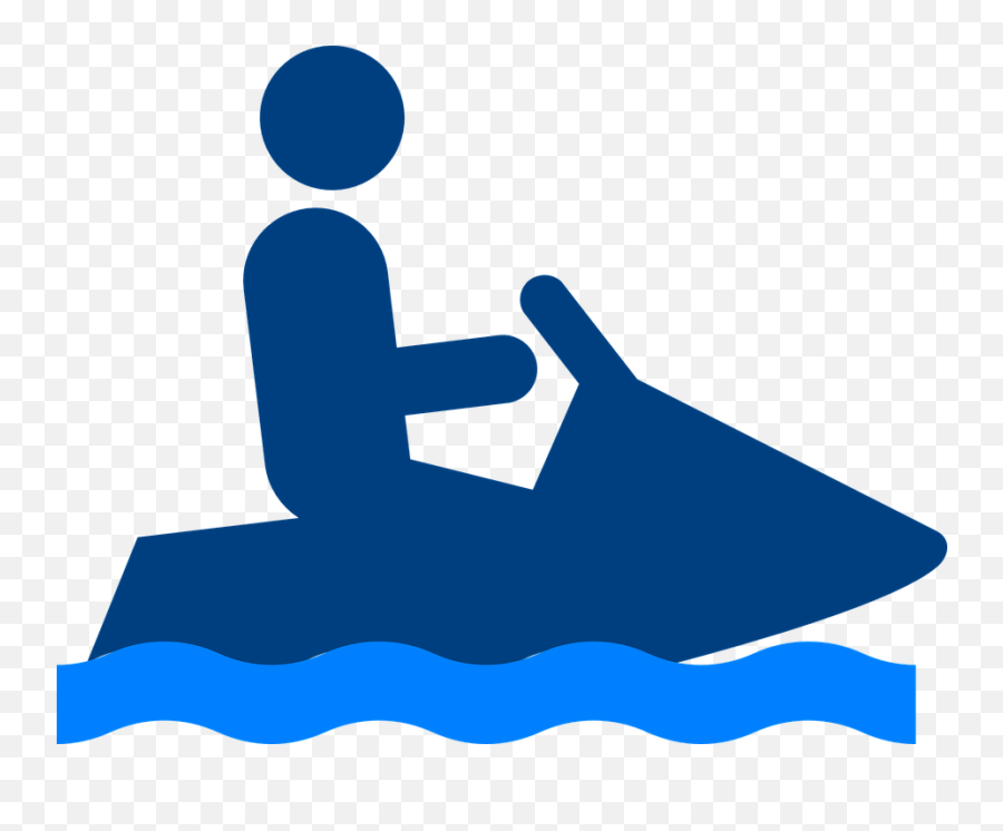 Jetski Water Sports - Personal Watercraft Emoji,Jet Ski Emoji