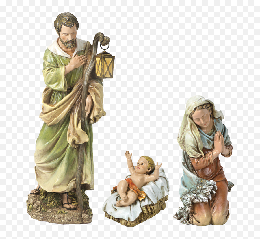 Download Nativity Roman Holy Family - Joseph Nativity Statue Emoji,Nativity Emoji