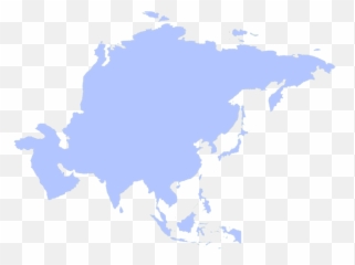 Asia - Map Transparent Background Emoji