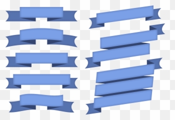 Ribbon Ornament Design Copyspace Blank - Png Emoji
